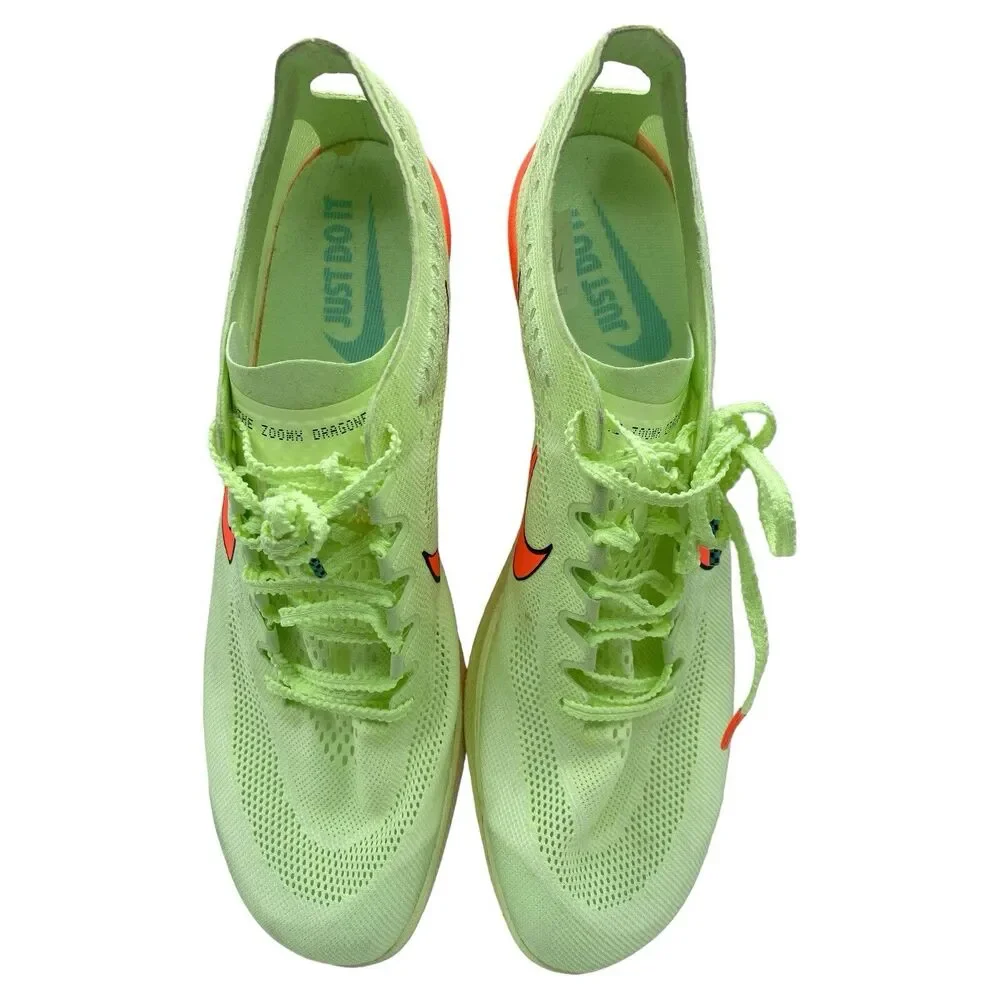Nike ZoomX DragonFly Volt & Orange Racing Track Shoes Sz 13 CV0400-700 Mens
